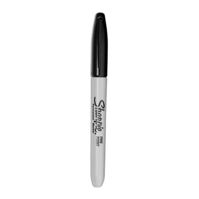 Fine Tip Permanent Marker, Fine Bullet Tip, Black - Markers | Sharpie