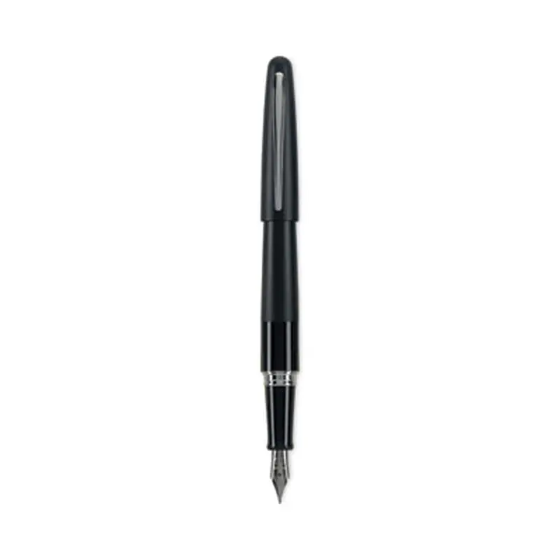 MR Metropolitan Collection Fountain Pen, Medium 1 mm, Black Ink, Black Barrel - Pens | Pilot