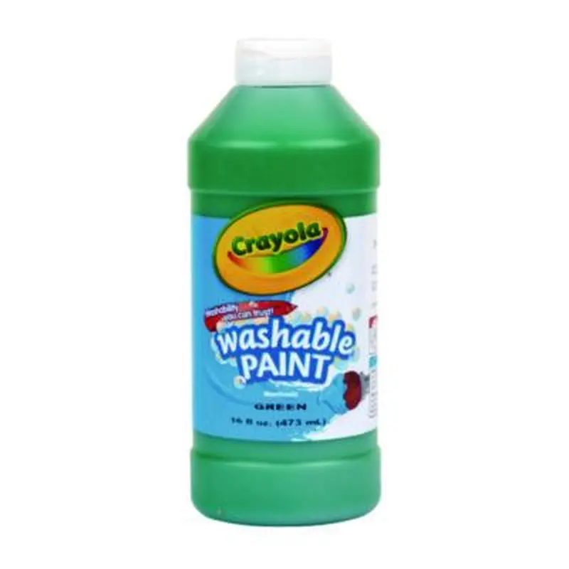 Washable Paint, Green, 16 oz Bottle - Paint | Crayola