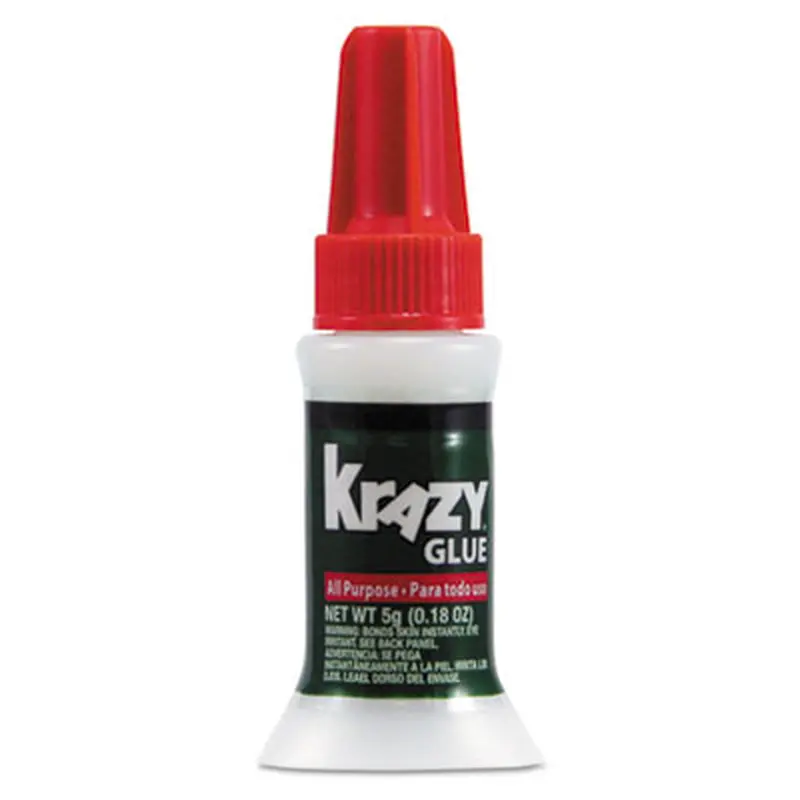 All Purpose Brush-On Krazy Glue, 0.17 oz, Dries Clear - Glue | Krazy Glue