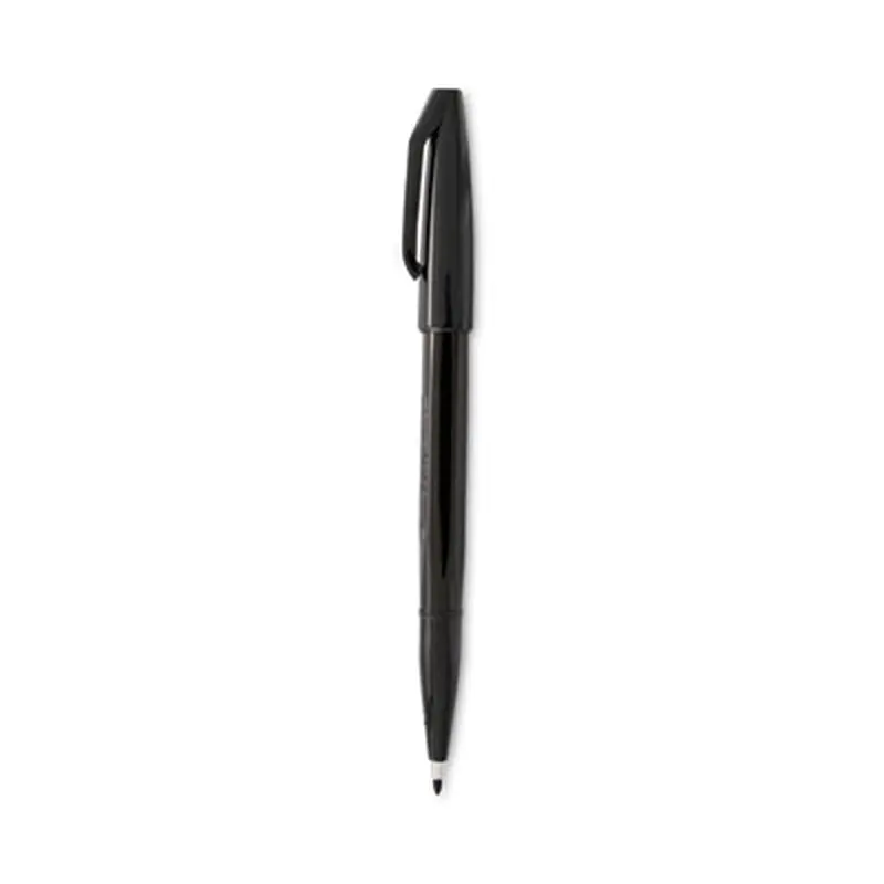 Sign Pen Fine Point Color Marker, Extra-Fine Bullet Tip, Black, Dozen - Markers | Pentel Arts