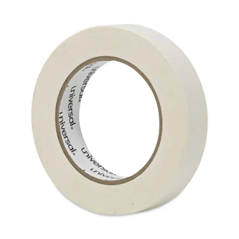 General-Purpose Masking Tape, 3" Core, 24 mm x 54.8 m, Beige, 36/Carton - Tape | Universal
