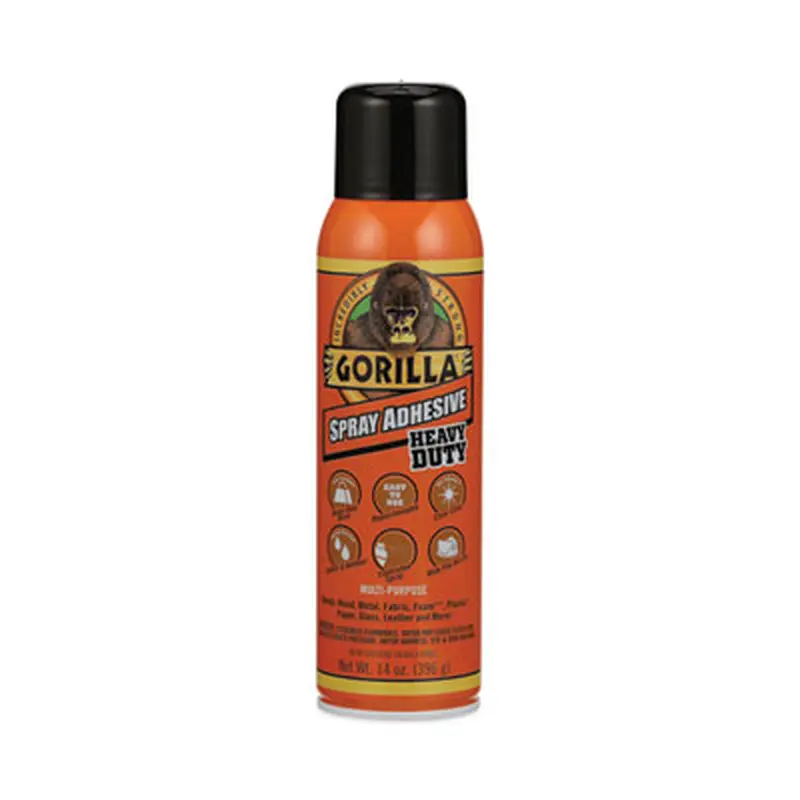 Spray Adhesive, 14 oz, Dries Clear - Glue | Gorilla