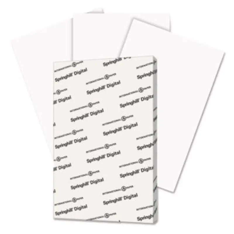 Digital Index White Card Stock, 92 Bright, 110 lb Index Weight, 11 x 17, White, 250/Pack - Art & Design Paper | Springhill