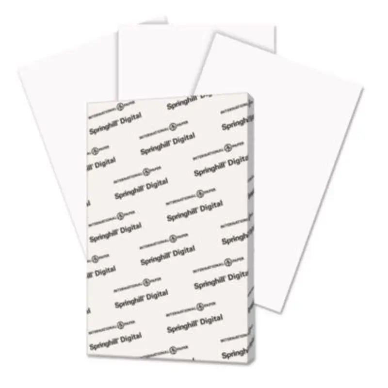 Digital Index White Card Stock, 92 Bright, 90 lb Weight, 11 x 17, White, 250/Pack - Art & Design Paper | Springhill
