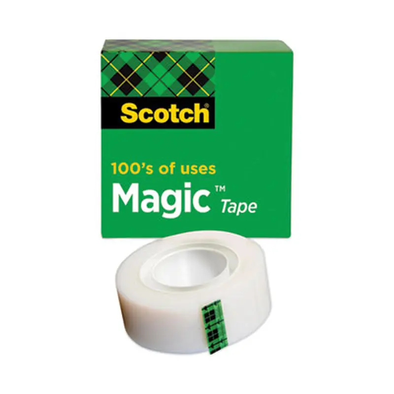 Magic Tape Refill, 1" Core, 0.75" x 83.33 ft, Clear - Tape | Scotch