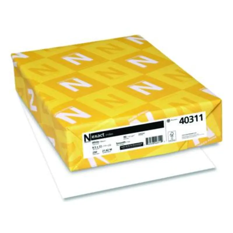 Exact Index Card Stock, 94 Bright, 90 lb Index Weight, 8.5 x 11, White, 250/Pack - Art & Design Paper | Neenah Paper