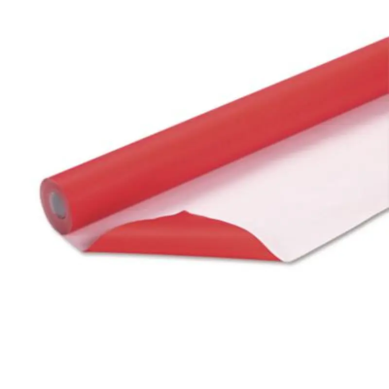 Fadeless Paper Roll, 50 lb Bond Weight, 48" x 50 ft, Flame - Art & Design Paper | Pacon