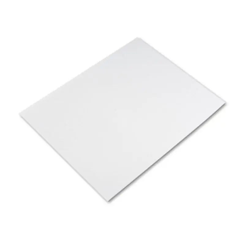 Four-Ply Railroad Board, 22 x 28, White, 25/Carton - Art Boards & Construction Paper | Pacon