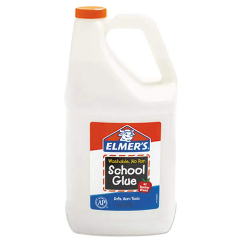 Washable School Glue, 1 gal, Dries Clear - Glue | Elmer's
