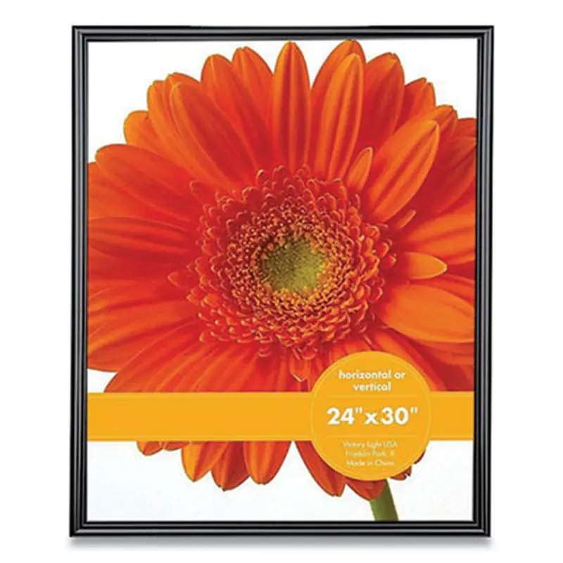 Plastic Poster Frame, 24 x 30 Insert, Black - Frames | Victory Light