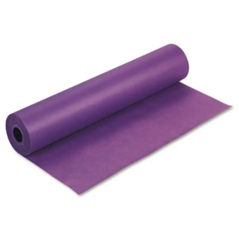 Rainbow Duo-Finish Colored Kraft Paper, 35 lb Wrapping Weight, 36" x 1,000 ft, Purple - Art & Design Paper | Pacon
