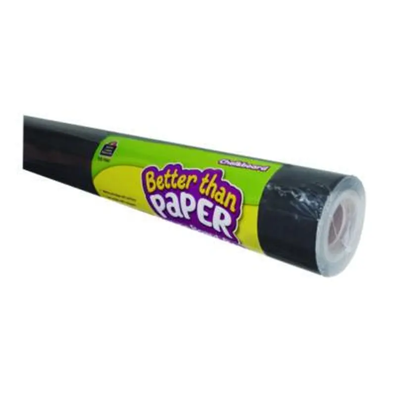 Better Than Paper Bulletin Board Roll, 4 ft x 12 ft, Chalkboard - Art & Design Paper | Teacher Created Resources