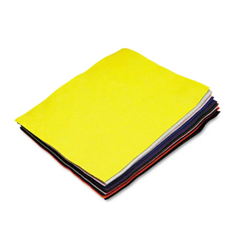 Felt Sheet Pack, Rectangular, 9 x 12, Assorted Colors, 12/Pack - Crafting Embellishments | Creativity Street