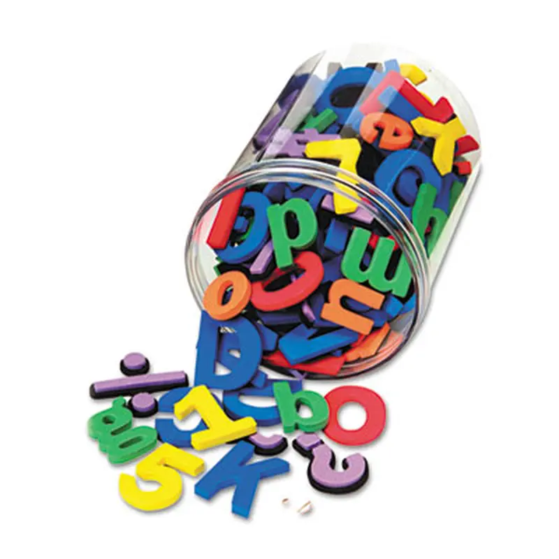 Magnetic Alphabet Letters, Foam, 1.5"; 1", Assorted Colors, 105/Pack - Crafting Embellishments | WonderFoam