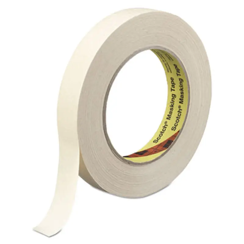 High-Performance Masking Tape 232, 3" Core, 48 mm x 55 m, Tan - Tape | Scotch