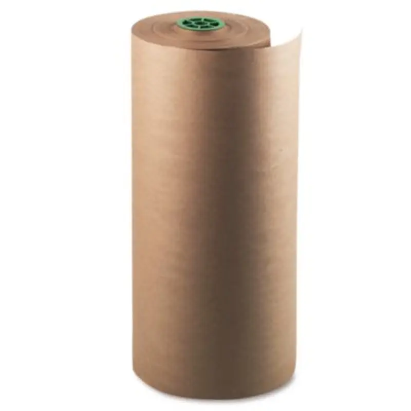 Kraft Paper Roll, 50 lb Wrapping Weight, 24" x 1,000 ft, Natural - Art & Design Paper | Pacon