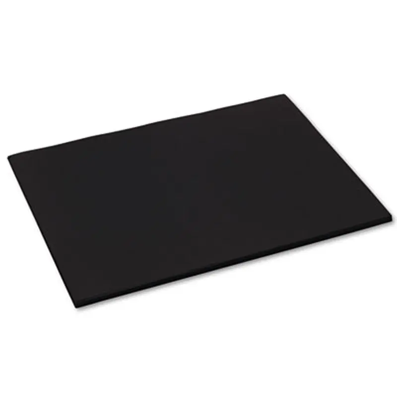 Tru-Ray Construction Paper, 76 lb Text Weight, 18 x 24, Black, 50/Pack - Art & Design Paper | Pacon