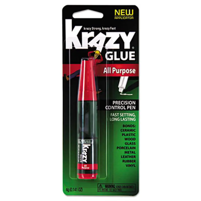 All Purpose Krazy Glue, 0.14 oz, Dries Clear - Glue | Krazy Glue