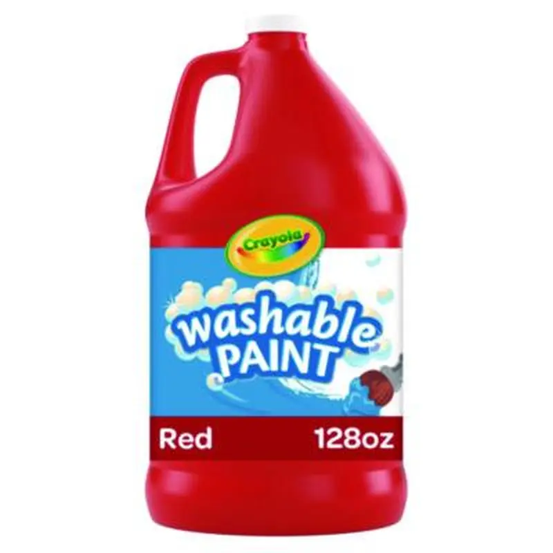 Washable Paint, Red, 1 gal Bottle - Paint | Crayola