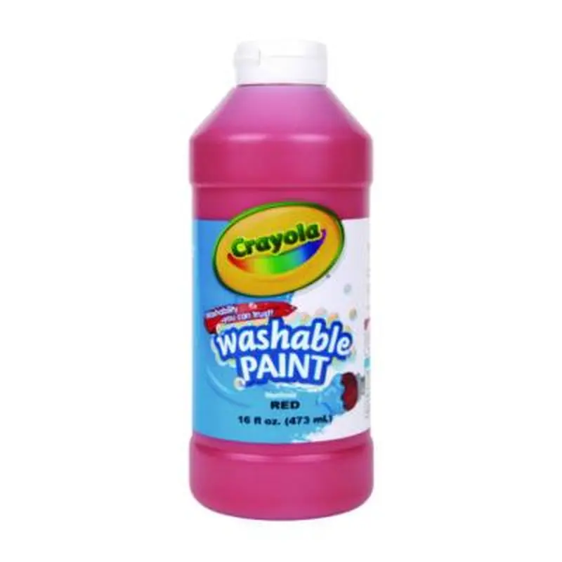 Washable Paint, Red, 16 oz Bottle - Paint | Crayola