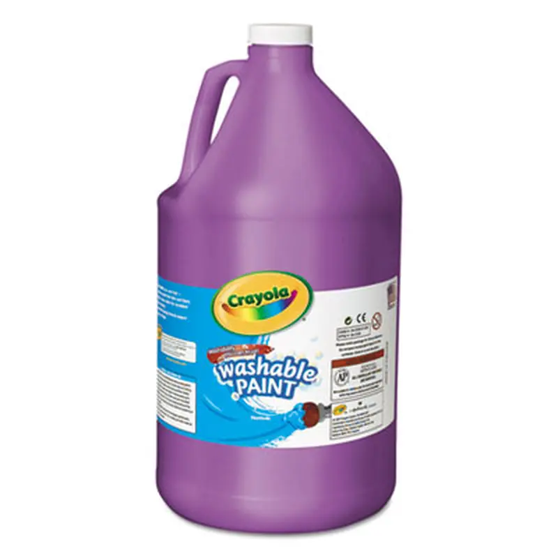 Washable Paint, Violet, 1 gal Bottle - Paint | Crayola