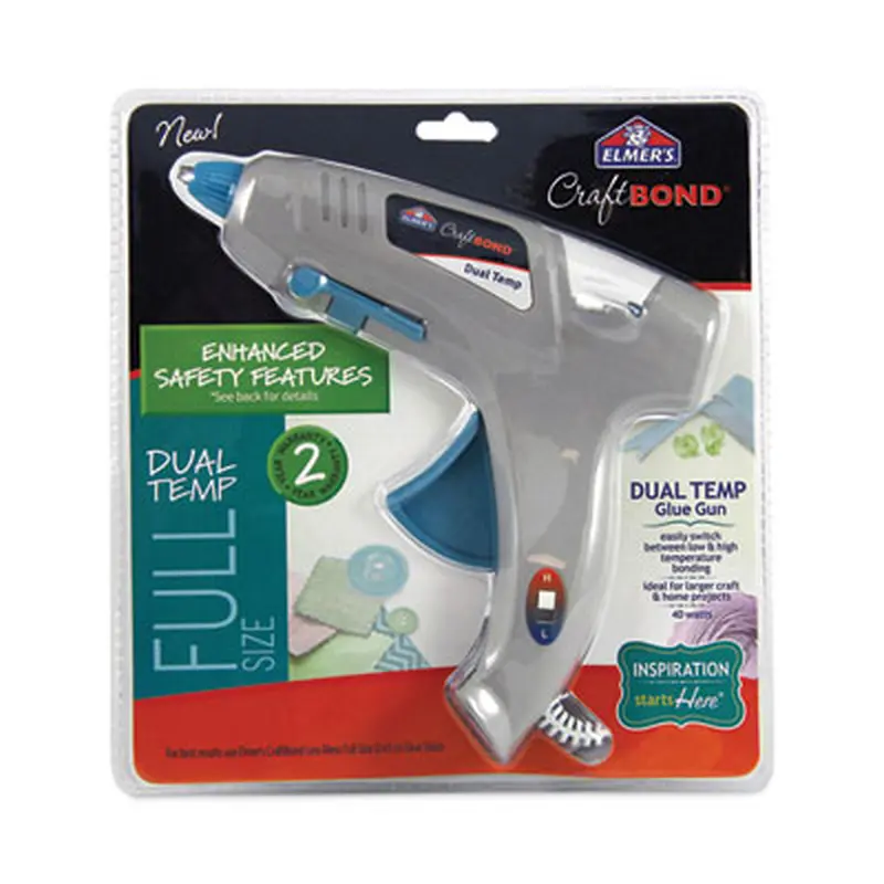 CraftBond Glue Gun, 40 W, Blue/Gray - Glue Guns | Elmer's