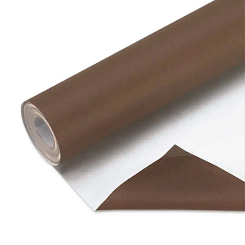 Fadeless Paper Roll, 50 lb Bond Weight, 48" x 50 ft, Brown - Art & Design Paper | Pacon