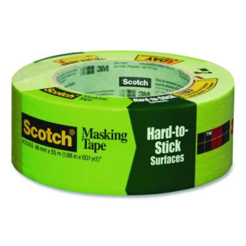Green Masking Tape, 3" Core, 1.88 x 60 yds - Tape | Scotch