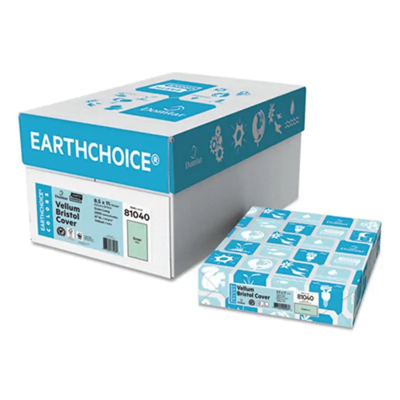 Card Stock, 110 lb Cover Weight, 8.5 x 11, Blue, 250/Pack - Art & Design Paper | Domtar