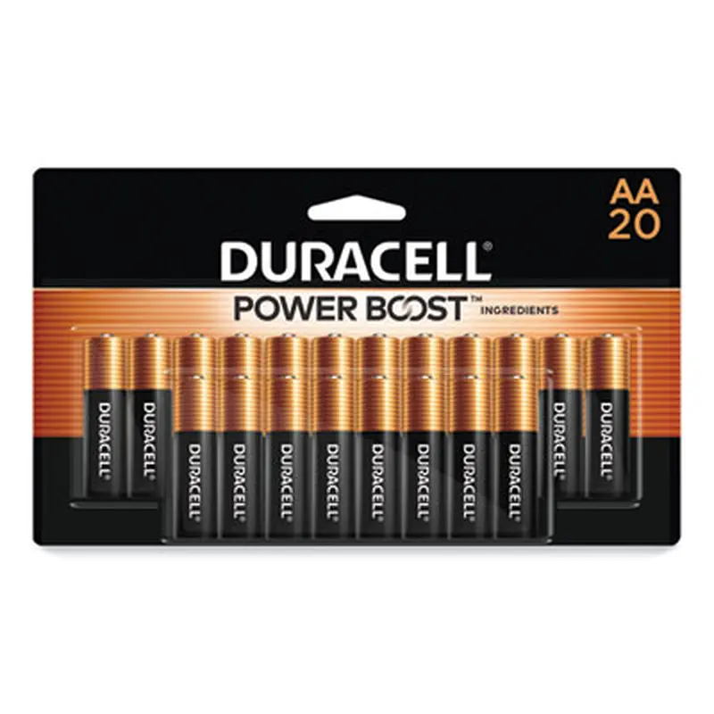 Power Boost CopperTop Alkaline AA Batteries, 20/Pack - Batteries | Duracell