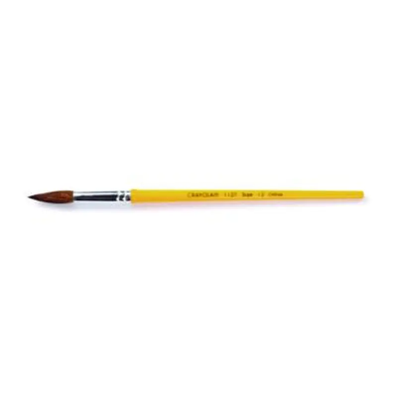Watercolor Brush Set, Size 12, Camel-Hair Blend, Round Profile, 3/Pack - Paint Supplies | Crayola