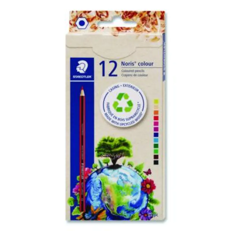 Colored Pencils, Assorted Lead and Barrel Colors, 12/Pack - Pencils | Staedtler