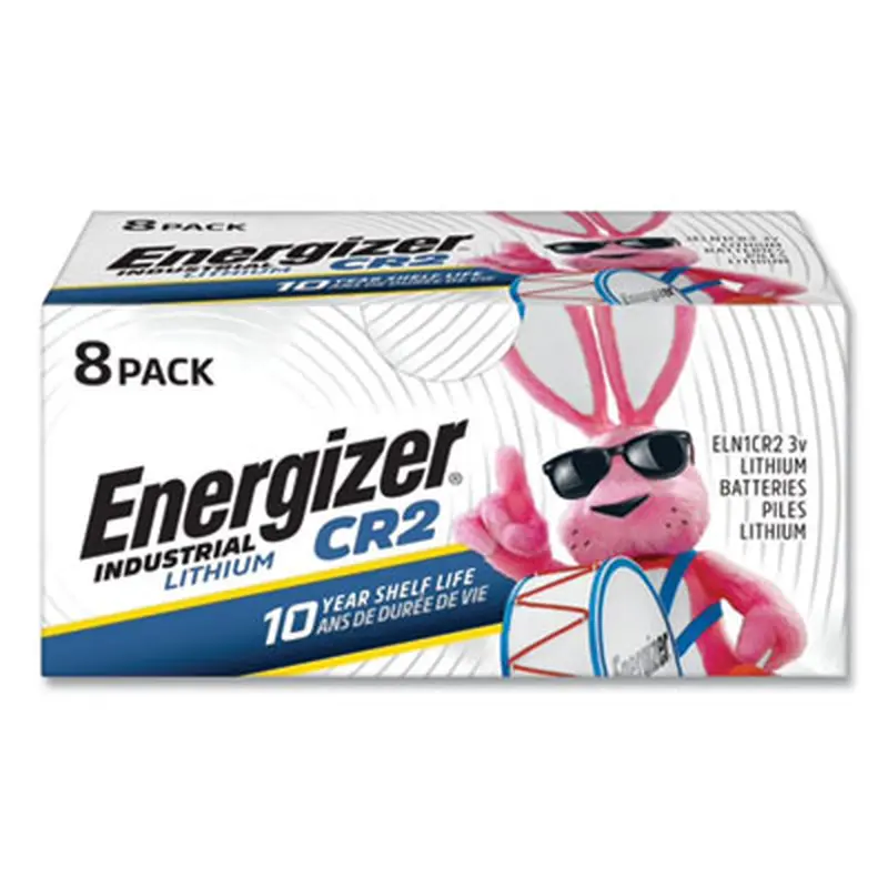 Industrial Lithium CR2 Photo Battery, 3 V, 8/Pack - Batteries | Energizer