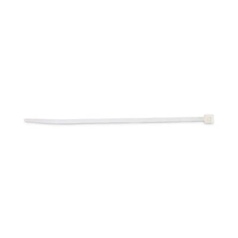 Nylon Cable Ties, 4 x 0.06, 18 lb, Natural, 1,000/Pack - Cable Management | Tatco