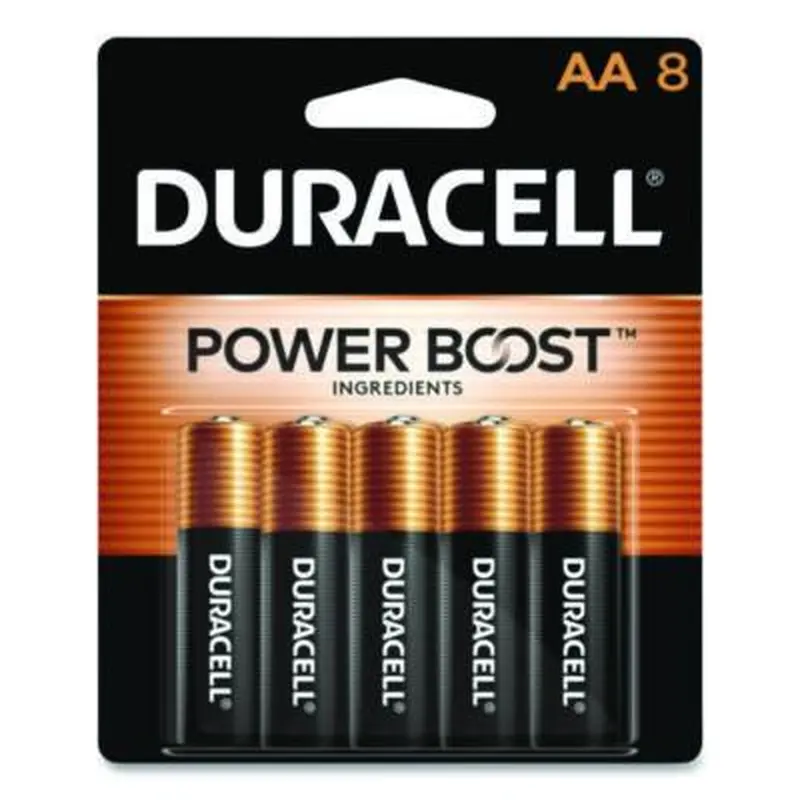 Power Boost CopperTop Alkaline AA Batteries, 8/Pack - Batteries | Duracell