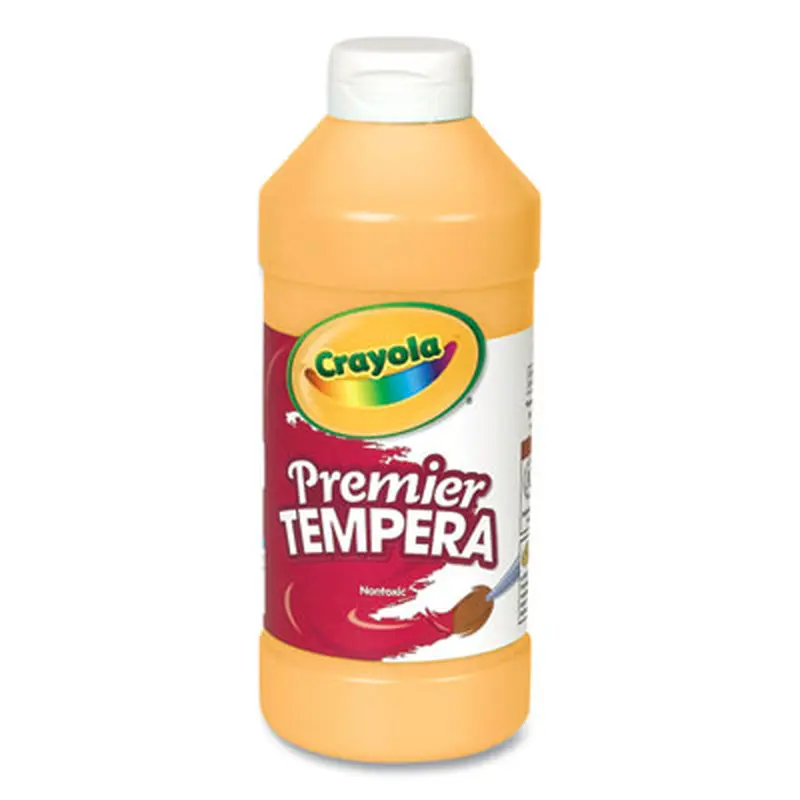 Premier Tempera Paint, Peach, 16 oz Bottle - Paint | Crayola
