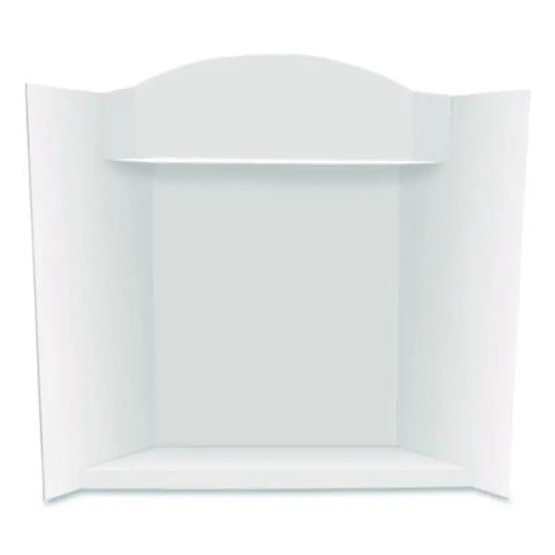Stage It Display Board, 37" x 44", 1-Ply, Corrugate, White, 5/Pack - Art Boards & Construction Paper | Royal Brites