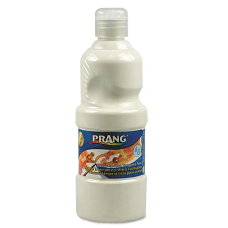 Washable Paint, White, 16 oz Dispenser-Cap Bottle - Paint | Prang