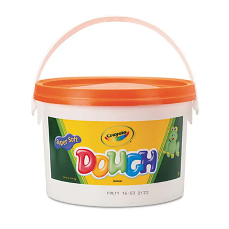 Modeling Dough Bucket, 3 lbs, Orange - Clay | Crayola