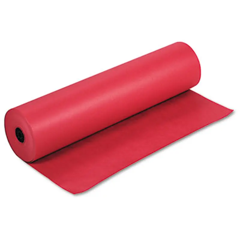 Spectra ArtKraft Duo-Finish Paper, 48 lb Text Weight, 36" x 1,000 ft, Scarlet - Art & Design Paper | Pacon