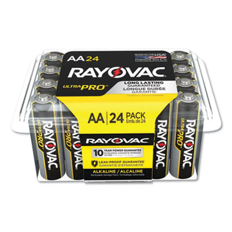 Ultra Pro Alkaline AA Batteries, 24/Pack - Batteries | Rayovac