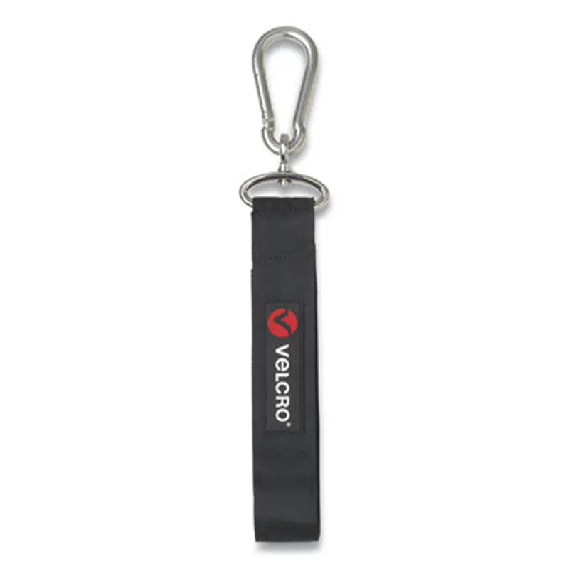 EASY HANG Strap, Large, Black/Silver - Hook & Loop Fasteners | VELCRO Brand