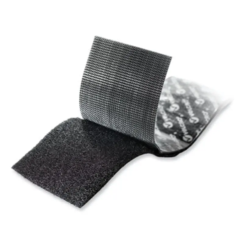 Industrial Strength Heavy-Duty Fastener, 2" x 4 ft, Black, 2/Pack - Hook & Loop Fasteners | VELCRO Brand