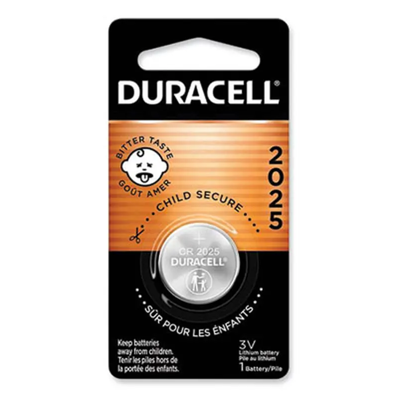 Lithium Coin Batteries With Bitterant, 2025 - Batteries | Duracell