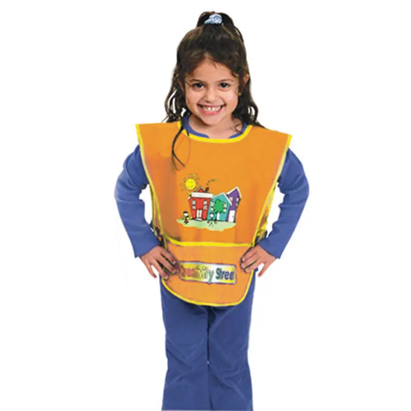 Kraft Artist Smock, Fits Kids Ages 3-8, Vinyl, One Size Fits All, Bright Colors - Smocks & Aprons | Creativity Street