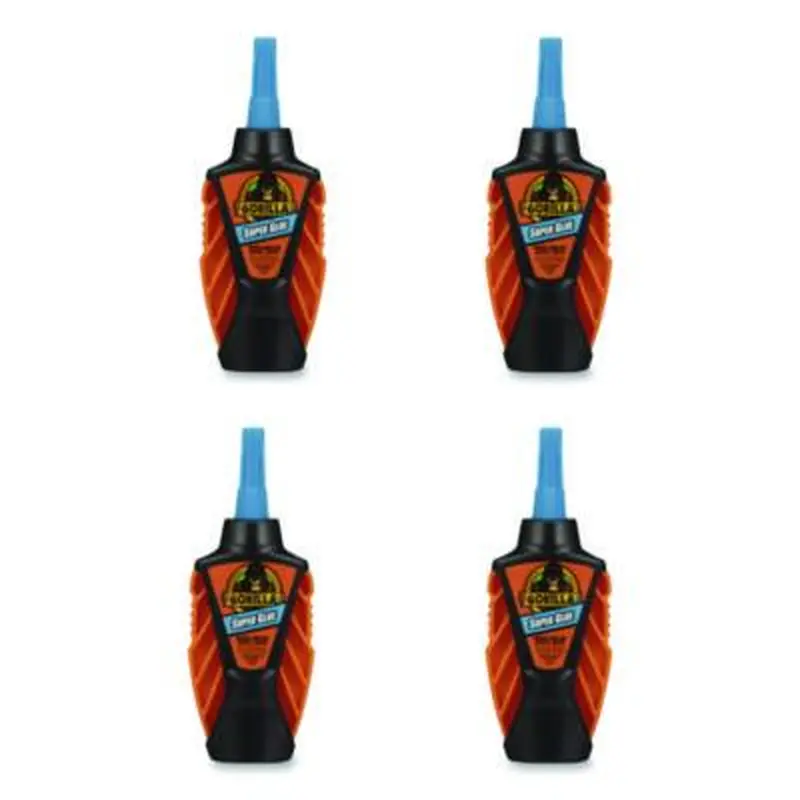 Super Glue Micro Precise, 0.19 oz, Dries Clear, 4/Carton - Glue | Gorilla