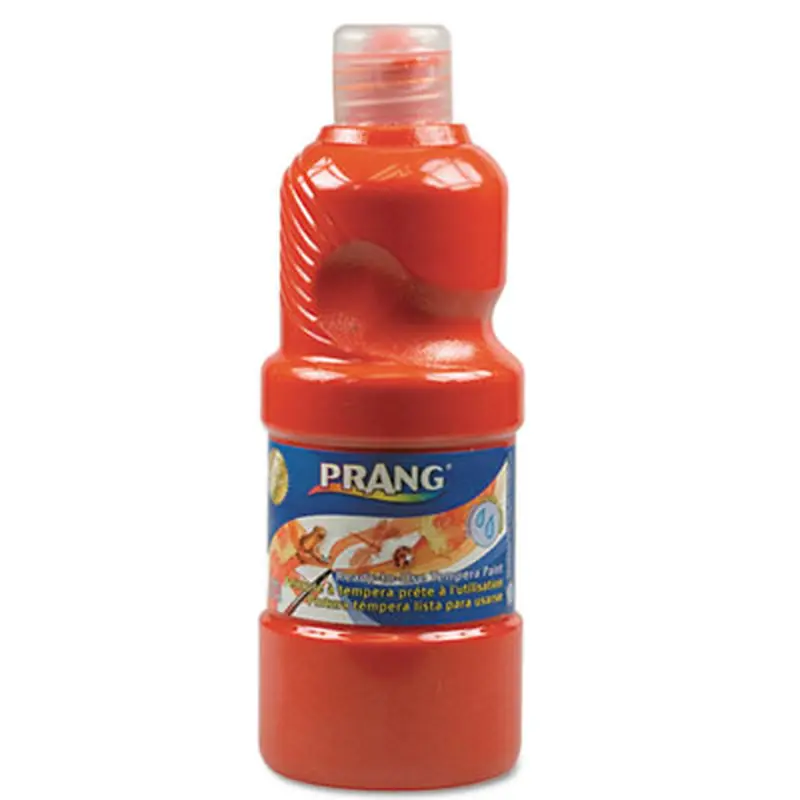 Washable Paint, Orange, 16 oz Dispenser-Cap Bottle - Paint | Prang