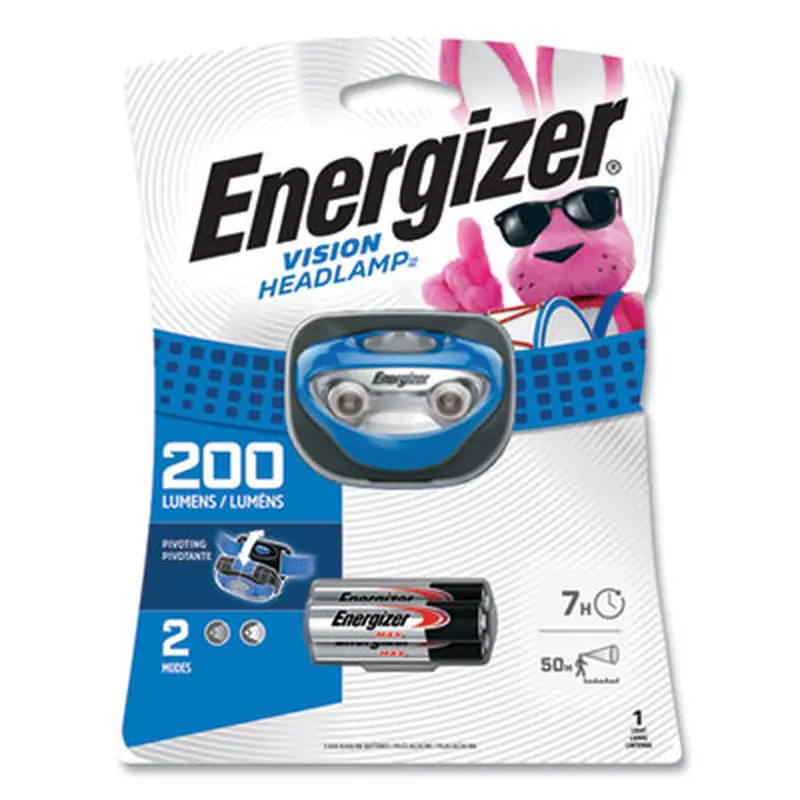 LED Headlight, 3 AAA Batteries (Included), Blue - Flashlights | Energizer