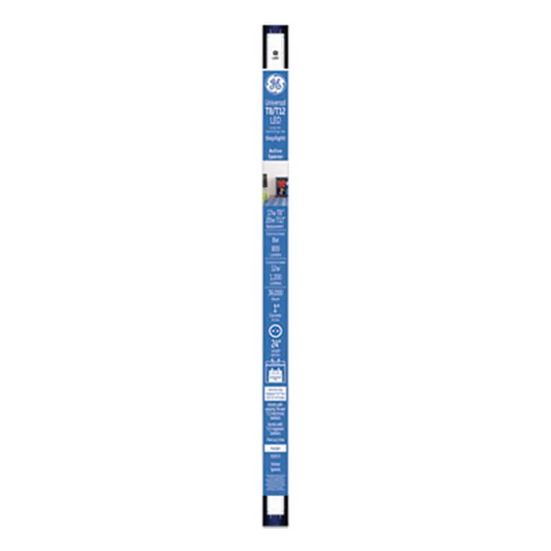 24" T8/T12, 20 W, T8 Tube, 8 W, Daylight, 6/Carton - Light Bulbs | GE